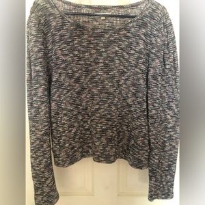 Women’s large Madewell brand light weight pullover sweater top